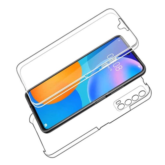 Capa de Silicone 360º para Huawei P Smart 2021 Transparente